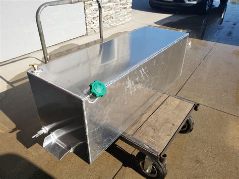 aluminum gas tank fabrication|custom aluminum fuel cell.